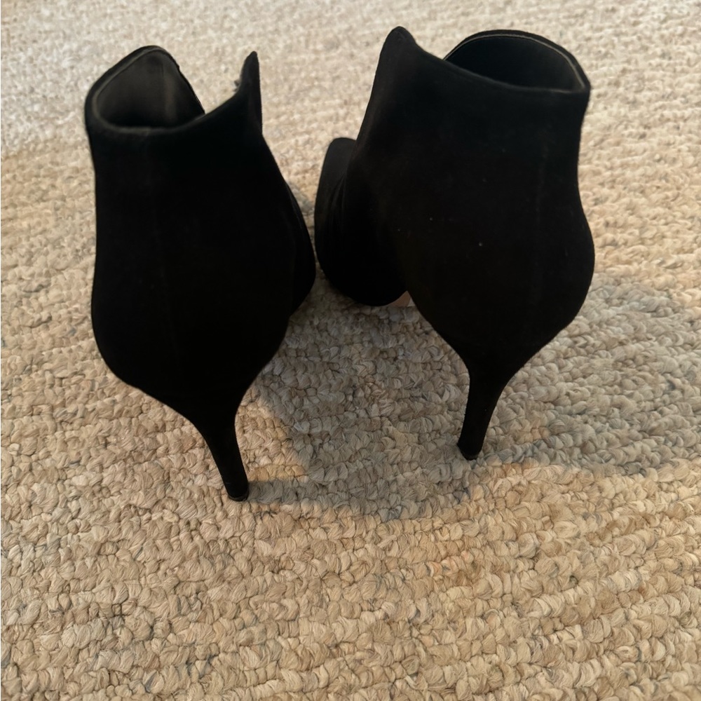 3 inch black booties